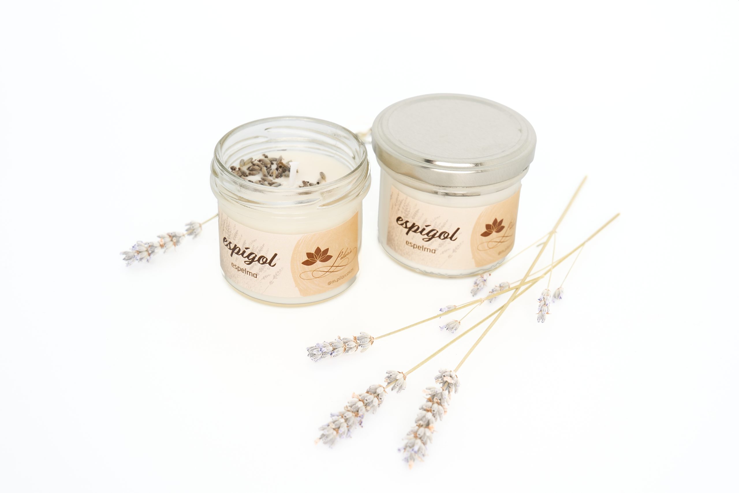 Vela de Lavanda